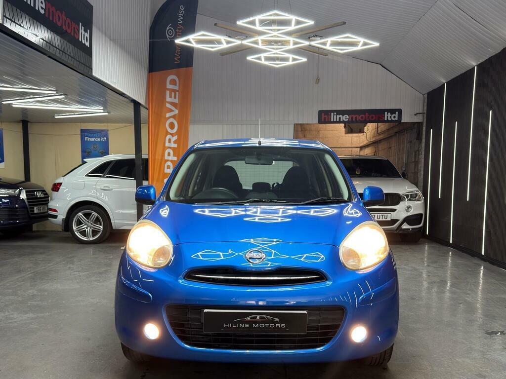 Nissan Micra 1.2 12V Acenta Cvt Euro 5 Blue #2