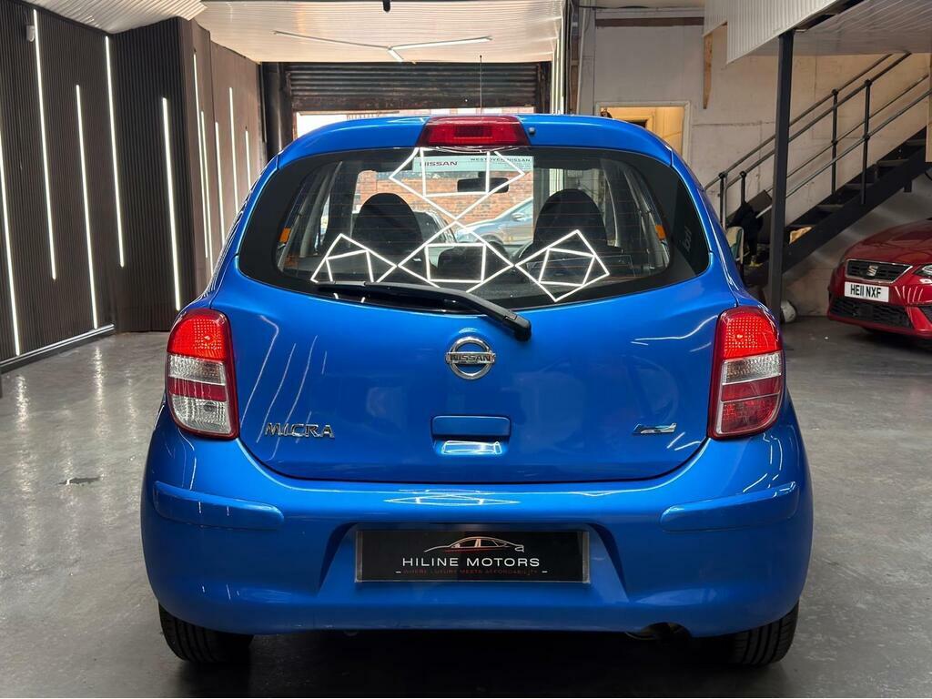 Nissan Micra 1.2 12V Acenta Cvt Euro 5 Blue #5