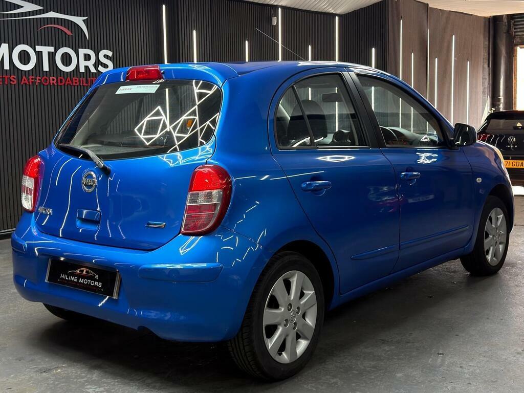 Nissan Micra 1.2 12V Acenta Cvt Euro 5 Blue #6