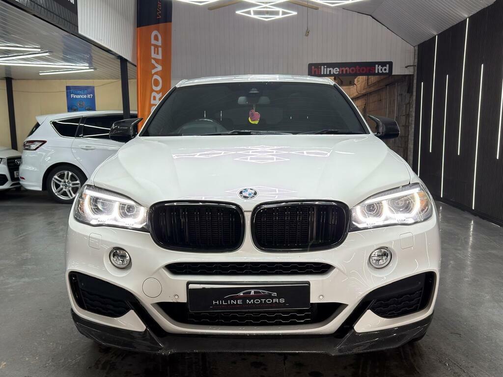 BMW X6 3.0 30D M Sport Xdrive Euro 6 S S  White #2