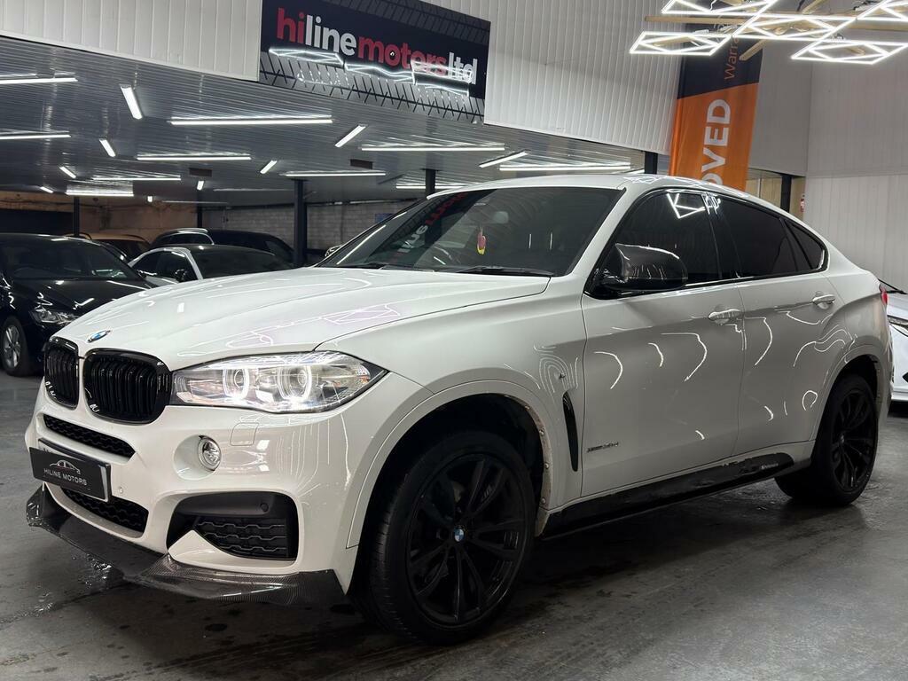 BMW X6 3.0 30D M Sport Xdrive Euro 6 S S  White #3
