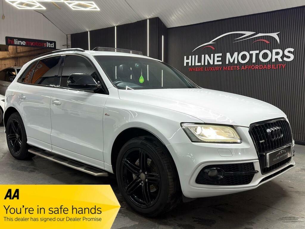 Audi Q5 2.0 Tdi S Line Plus S Tronic Quattro Euro 6 S S White