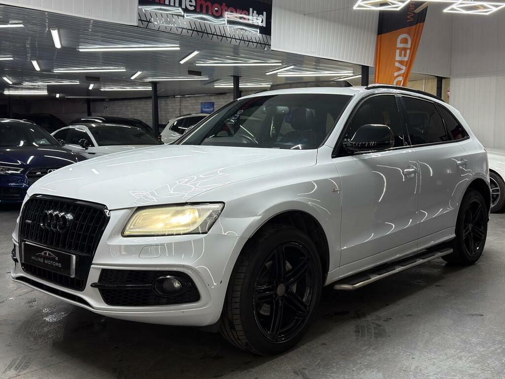 Audi Q5 2.0 Tdi S Line Plus S Tronic Quattro Euro 6 S S  White #3