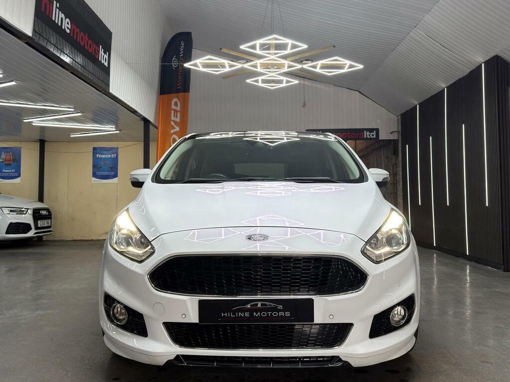 Ford S-Max 2.0 Tdci Titanium Sport Powershift Euro 6 S S White #2