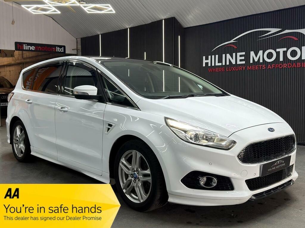 Ford S-Max 2.0 Tdci Titanium Sport Powershift Euro 6 S S White