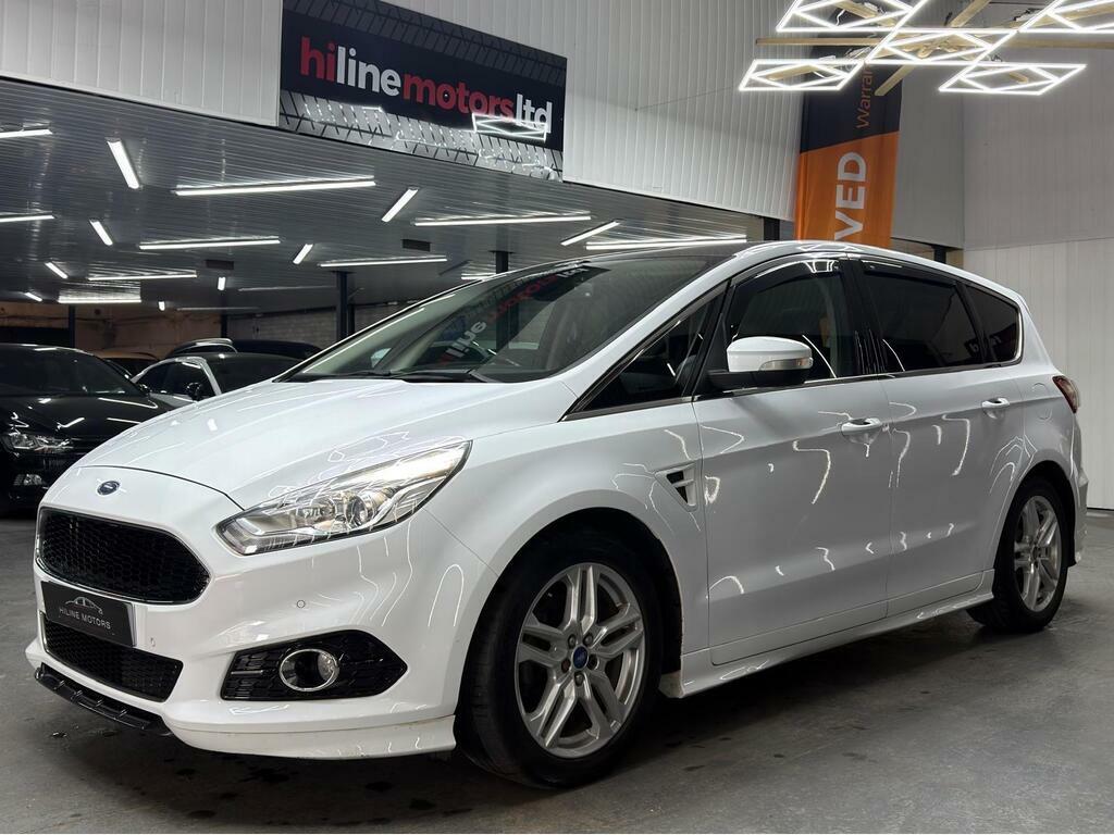 Ford S-Max 2.0 Tdci Titanium Sport Powershift Euro 6 S S White #3