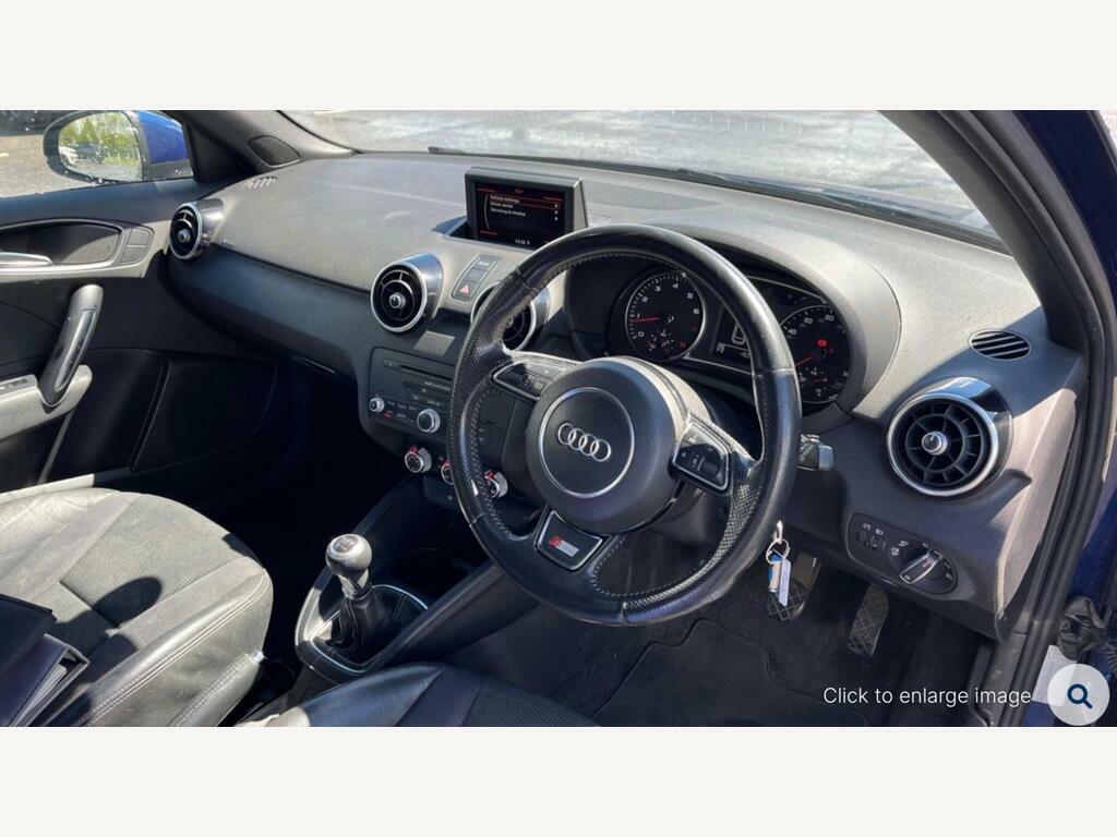 Audi A1 1.4 Tfsi S Line Sportback Euro 5 S S DG64DZJ Blue #3