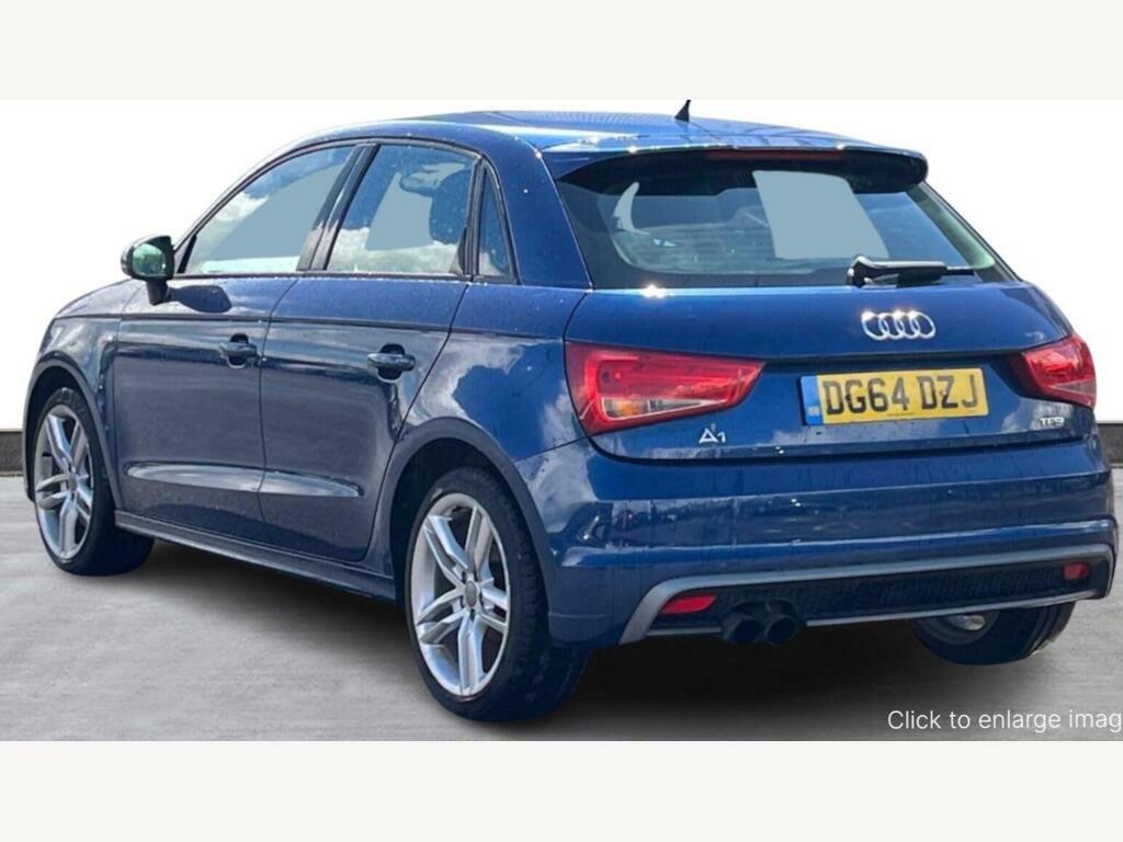 Audi A1 1.4 Tfsi S Line Sportback Euro 5 S S DG64DZJ Blue #2