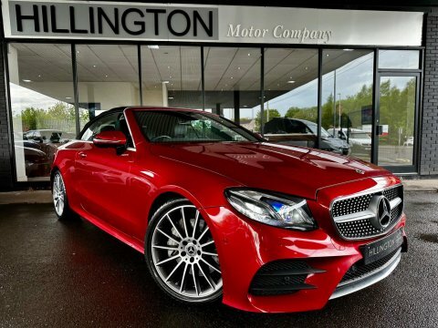 Mercedes-Benz E Class 2.0 E350 Amg Red