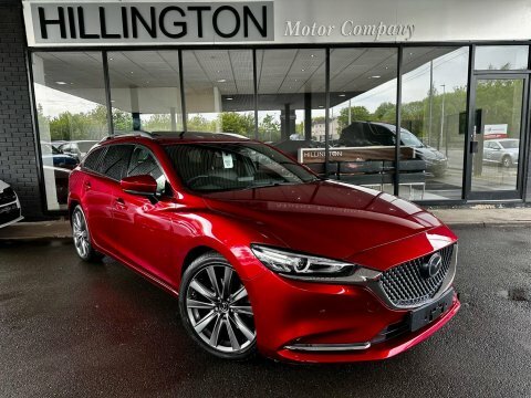 Mazda 6 2.2 Skyactiv-d Gt FJ68XZP Red #5