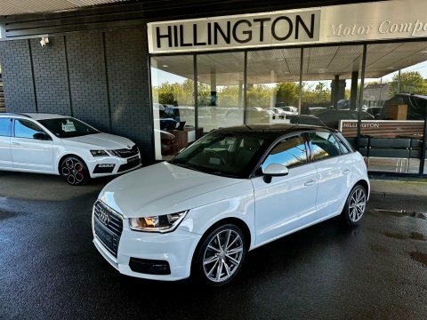 Audi A1 1.4 Tfsi Sport SG15UUR White #6
