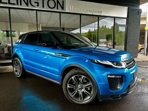 Land Rover Range Rover Evoque 2.0 Si4 Landmark SC68XDP Blue #4