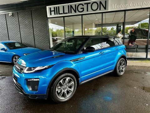 Land Rover Range Rover Evoque 2.0 Si4 Landmark SC68XDP Blue #5