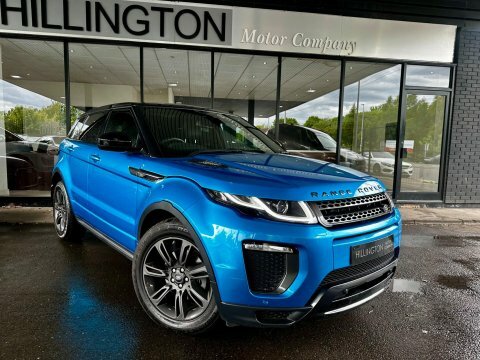 Land Rover Range Rover Evoque 2.0 Si4 Landmark SC68XDP Blue #2