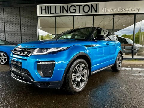 Land Rover Range Rover Evoque 2.0 Si4 Landmark SC68XDP Blue #6