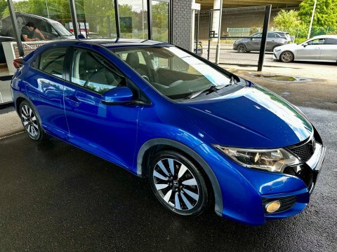Honda Civic 1.8 I-vtec Se RE66XZO Blue #3