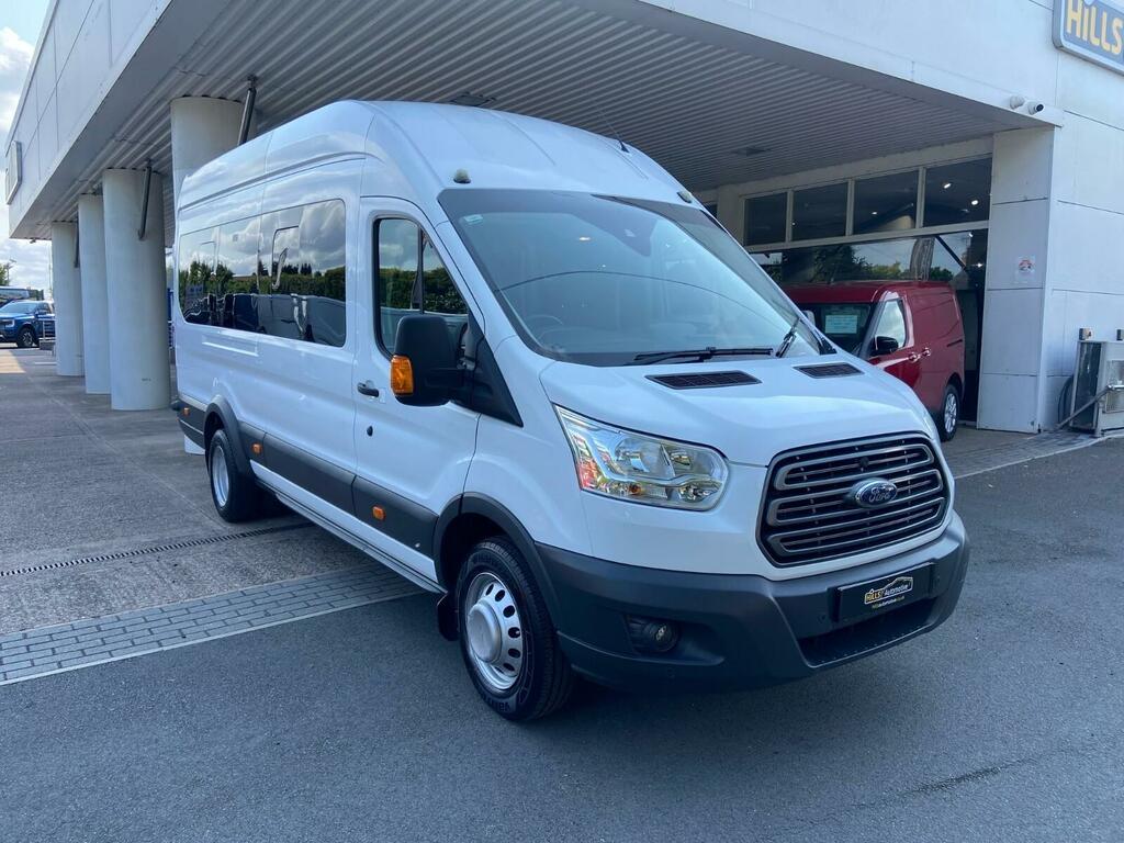 Ford Transit Custom 2.2 Tdci Minibus 460 Hdt Trend 17 Seats White