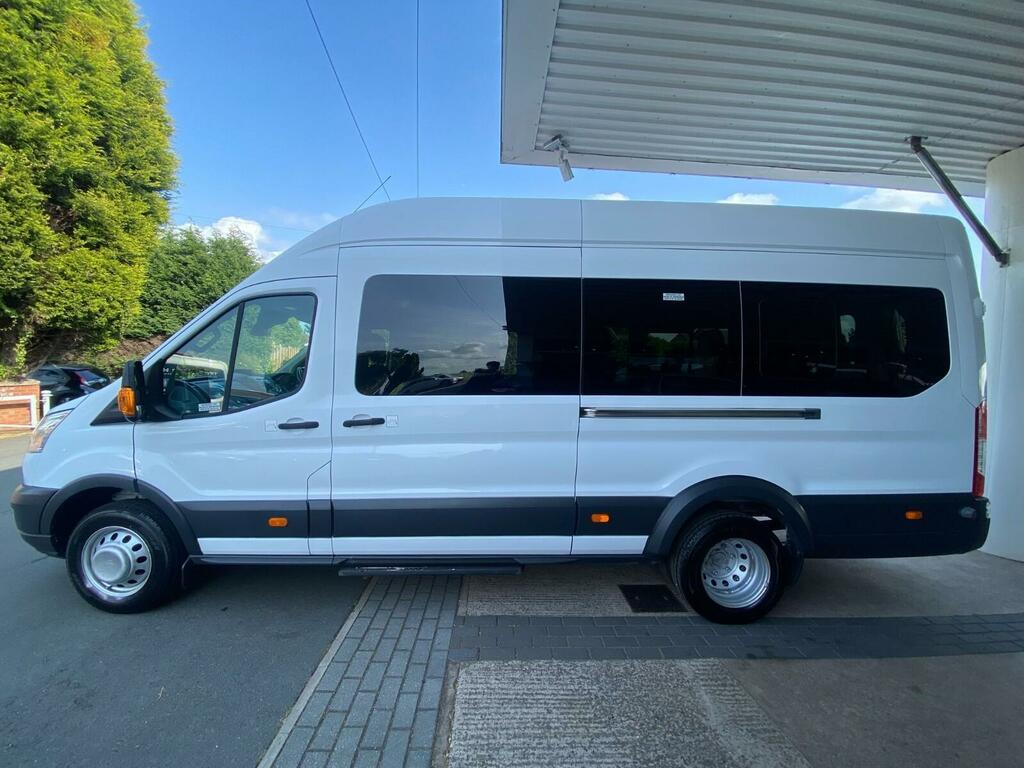 Ford Transit Custom 2.2 Tdci Minibus 460 Hdt Trend 17 Seats White #3