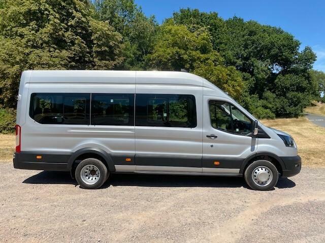 Ford Transit Custom 2.0 460 Ecoblue Leader Minibus 17 Seats Silver