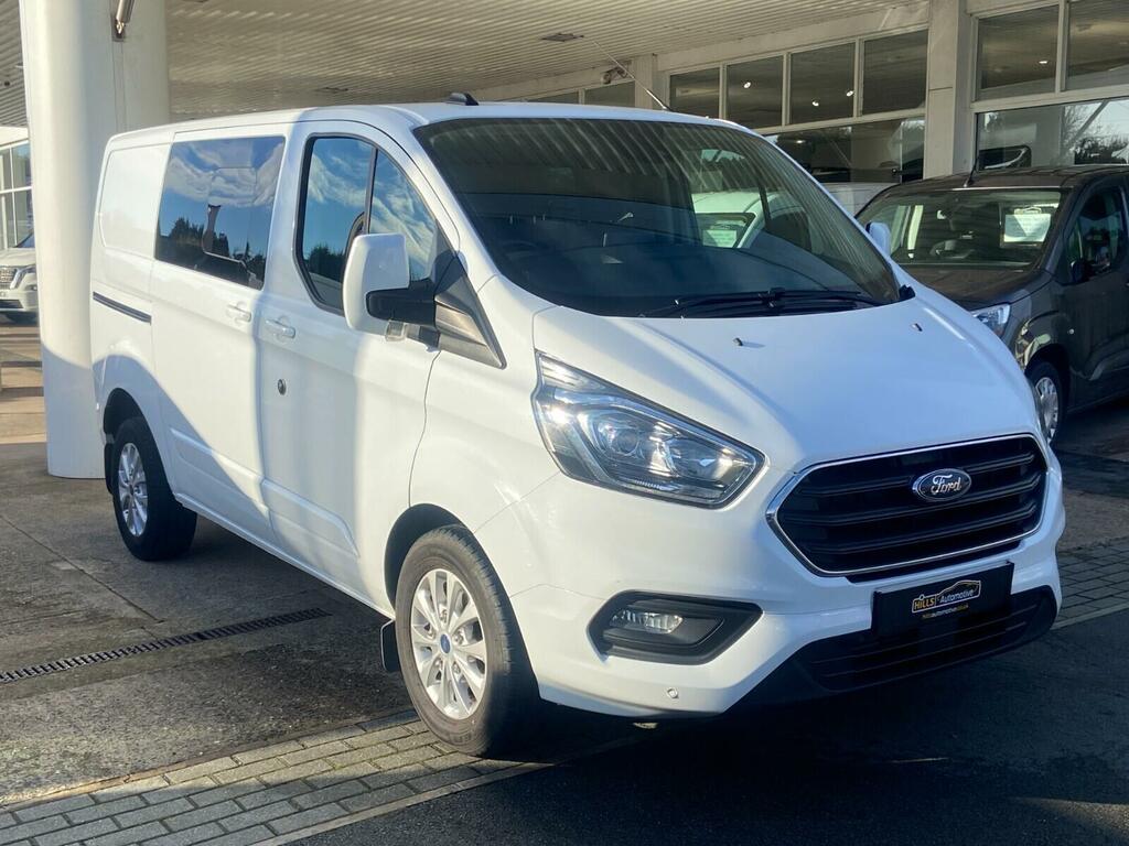 Ford Transit Custom 2.0 320 Ecoblue Limited Double Cab L1 H1 130Ps White