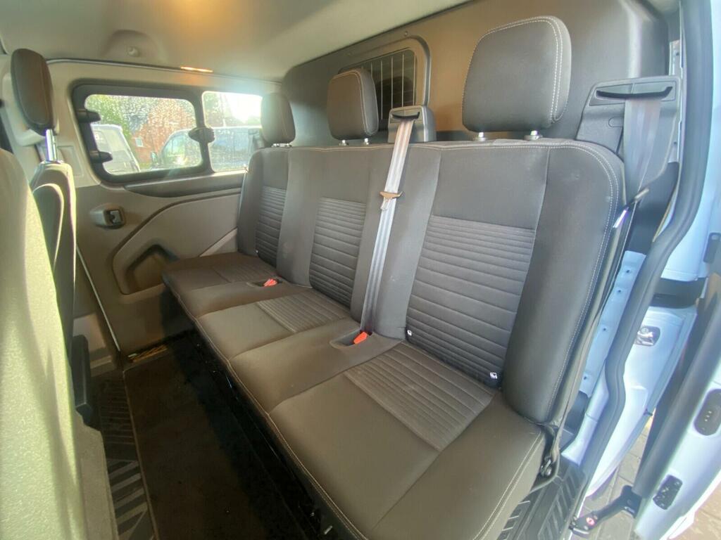 Ford Transit Custom 2.0 320 Ecoblue Limited Double Cab L1 H1 130Ps YP72ZLK White #6