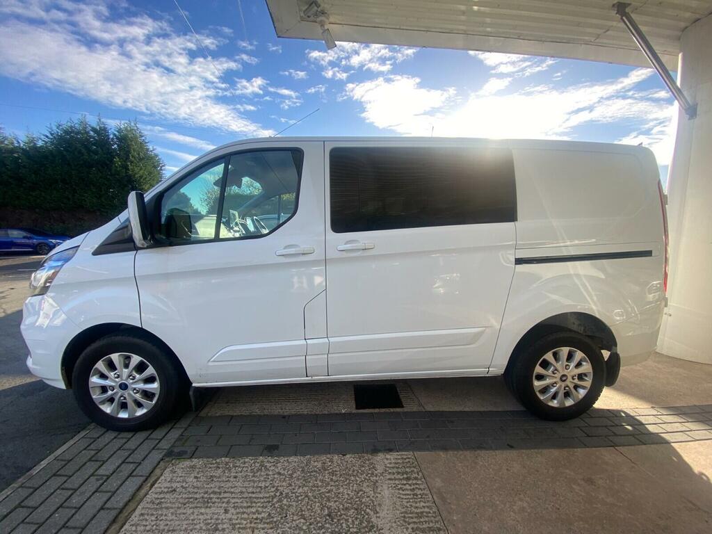 Ford Transit Custom 2.0 320 Ecoblue Limited Double Cab L1 H1 130Ps YP72ZLK White #4