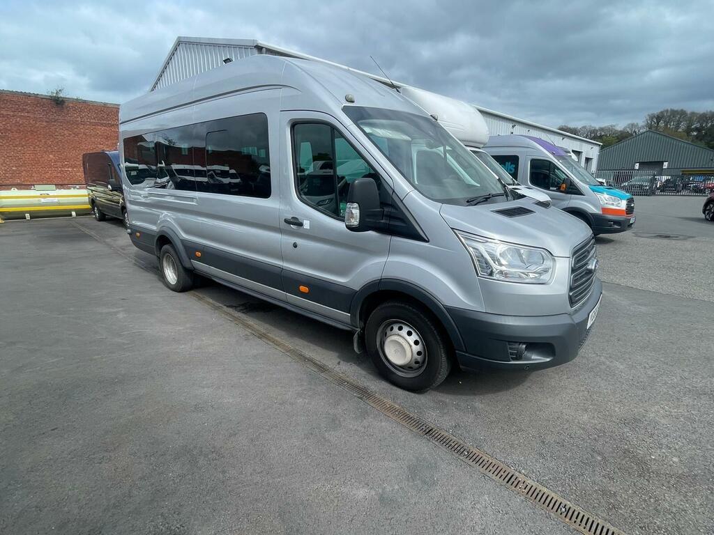 Ford Transit Custom 2.2 Tdci 460 Hdt Trend L4 H3 18 Seats Silver