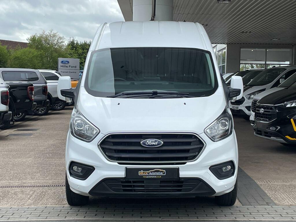 Ford Transit Custom 2.0 300 Ecoblue Limited L2 H2 Euro 6 Ss BJ73PXB White #2