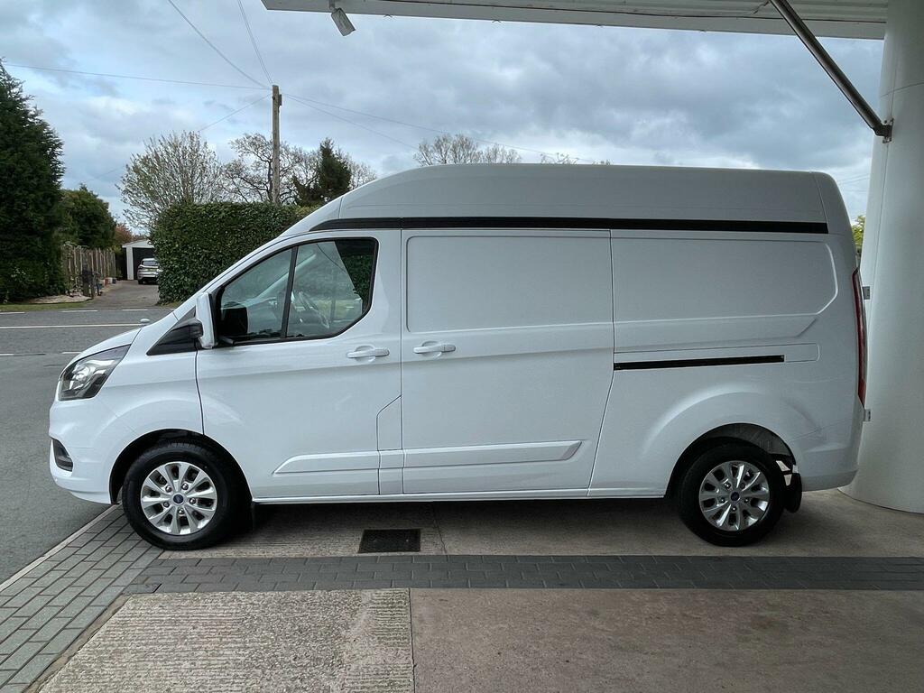 Ford Transit Custom 2.0 300 Ecoblue Limited L2 H2 Euro 6 Ss BJ73PXB White #4