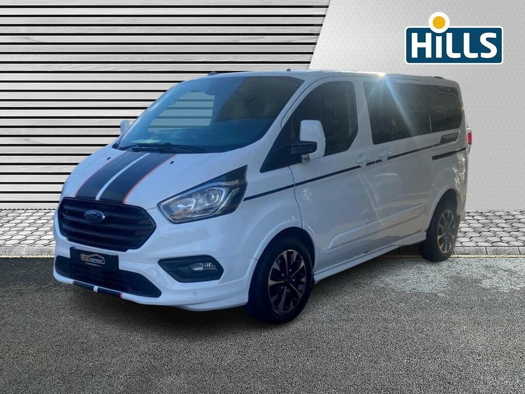 Ford Transit Custom 2.0 320 Ecoblue Sport Crew Van Double Cab Dies BL70KLZ White #3