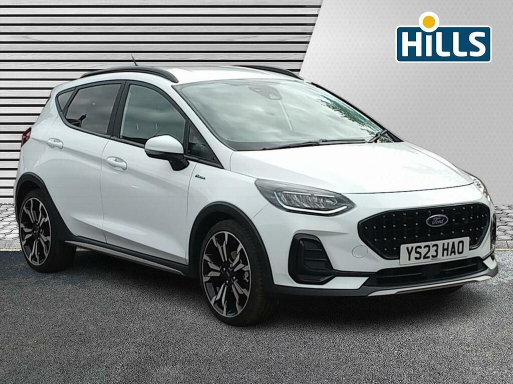 Ford Fiesta 1.0T Ecoboost Mhev Active X Hatchback H White