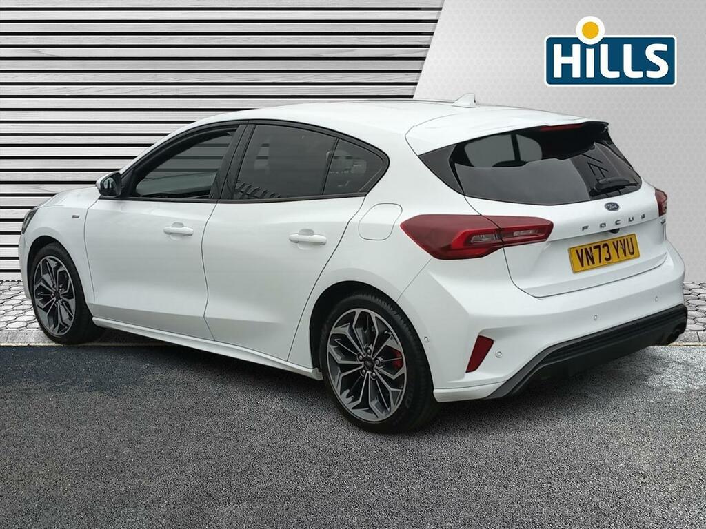 Ford Focus 1.0T Ecoboost Mhev St-line X Edition Euro 6 Ss VN73YVU White #2