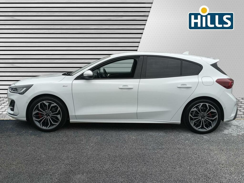 Ford Focus 1.0T Ecoboost Mhev St-line X Edition Euro 6 Ss VN73YVU White #5