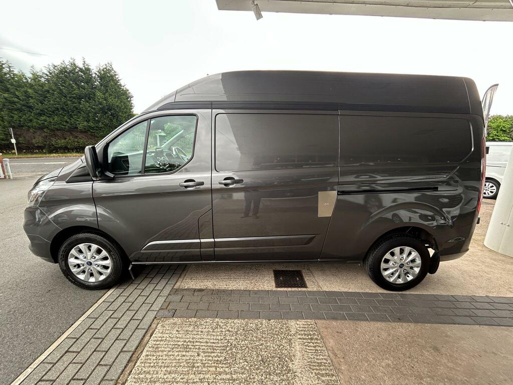 Ford Transit Custom 2.0 300 Ecoblue Limited L2 H2 Euro 6 Ss BJ73NNU Grey #4