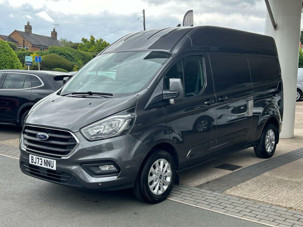 Ford Transit Custom 2.0 300 Ecoblue Limited L2 H2 Euro 6 Ss BJ73NNU Grey #3