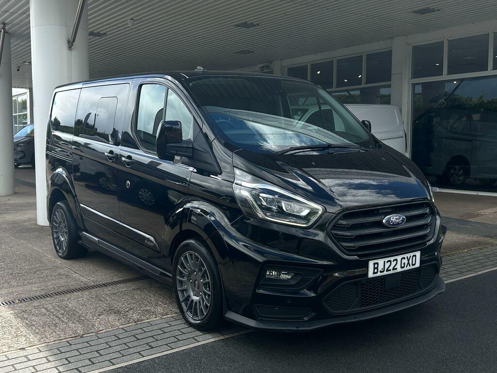 Ford Transit Custom 2.0 320 Ecoblue Ms-rt Crew Van Double Cab Dies Black