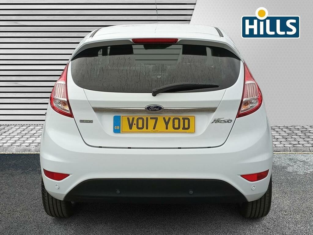 Ford Fiesta 1.0T Ecoboost Titanium Hatchback Powers VO17YOD White #6
