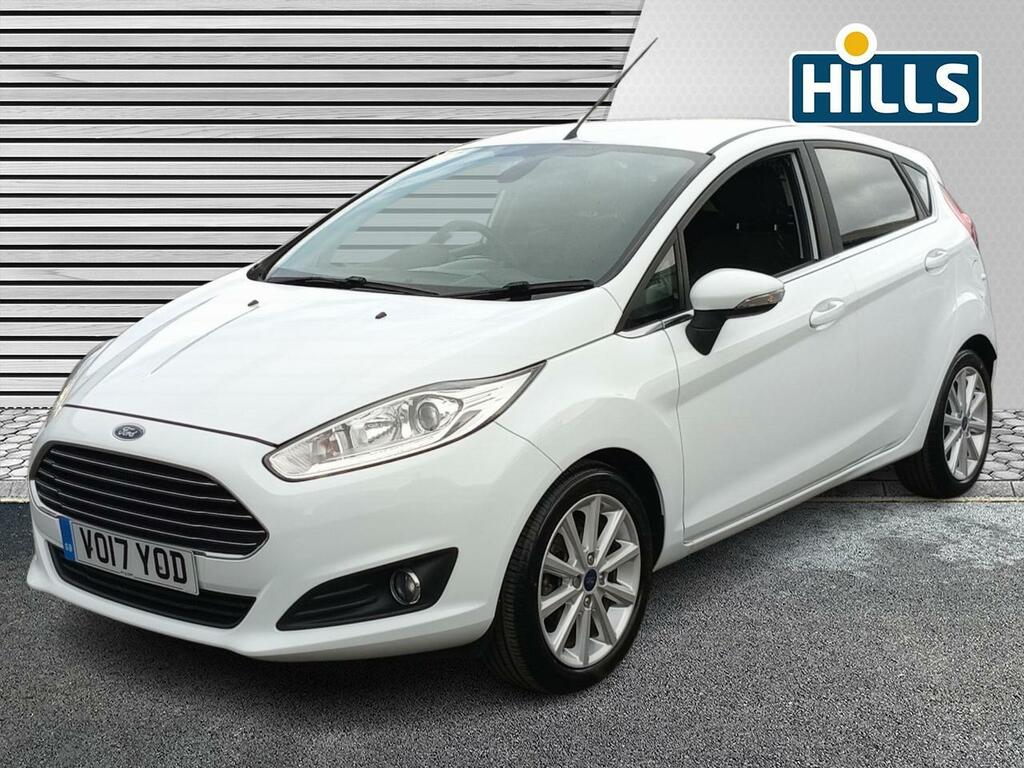 Ford Fiesta 1.0T Ecoboost Titanium Hatchback Powers VO17YOD White #3