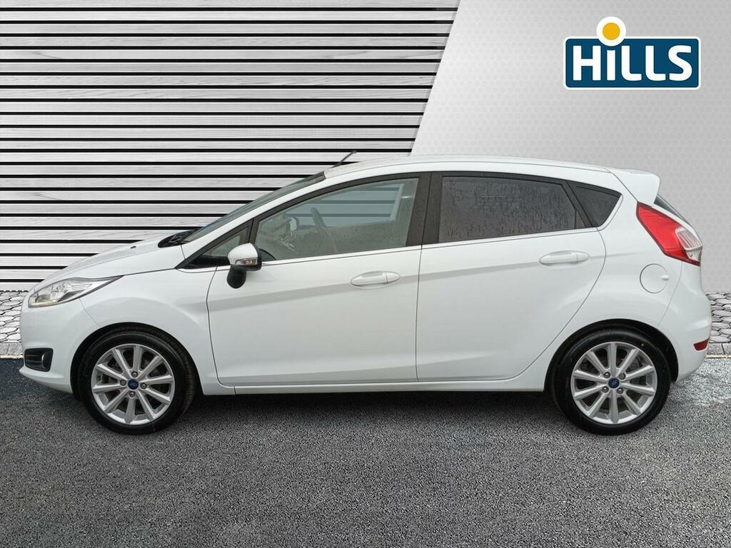Ford Fiesta 1.0T Ecoboost Titanium Hatchback Powers VO17YOD White #5