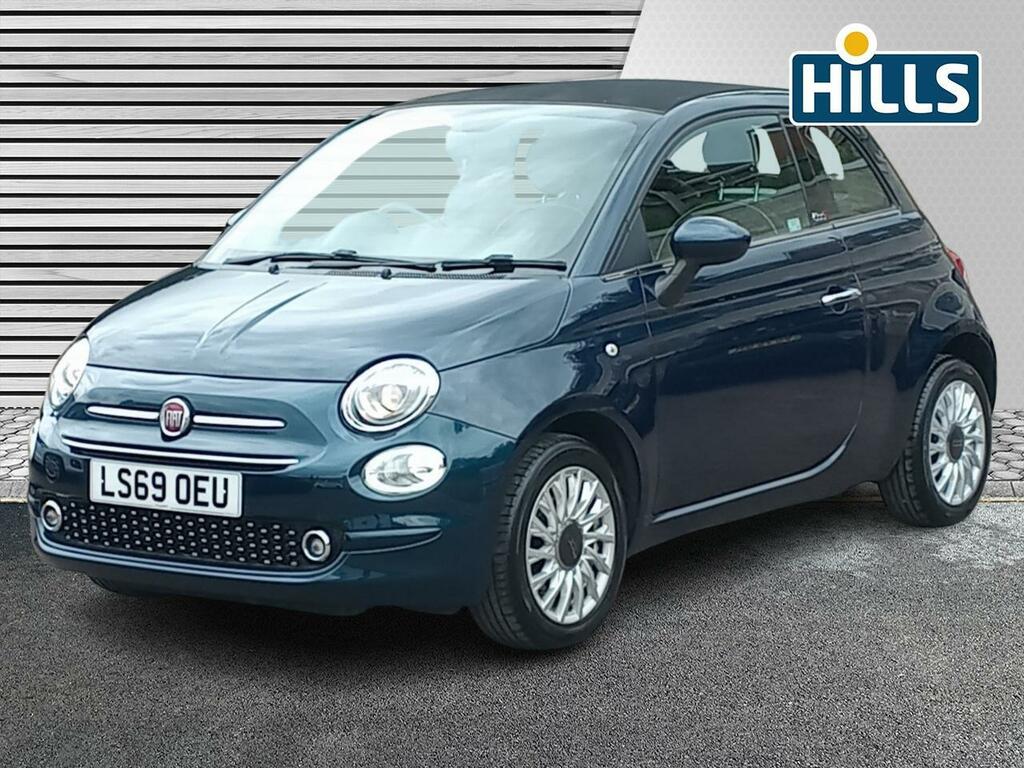 Fiat 500C 1.2 Lounge Convertible Dualogic Euro 6 Blue #3