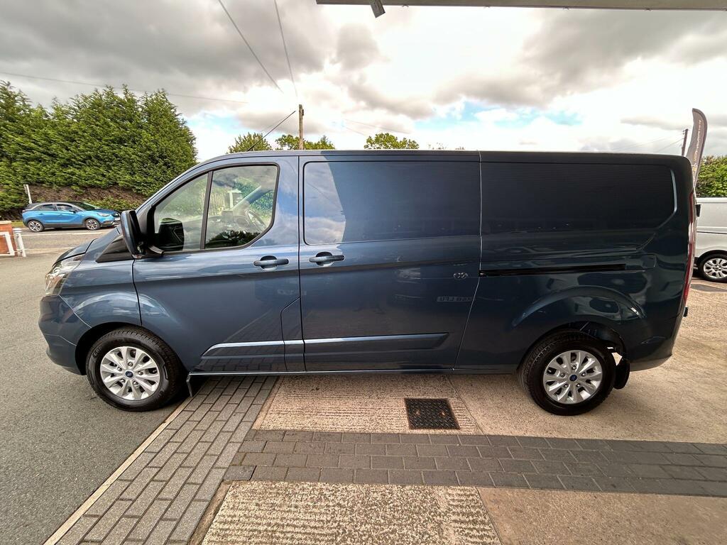 Ford Transit Custom 2.0 320 Ecoblue Limited L2 H1 Euro 6 VE73EMJ Blue #4
