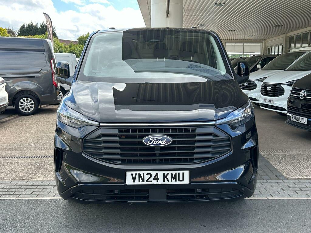 Ford Transit Custom 2.0 300 Ecoblue Limited L1 H1 Euro 6 Ss VN24KMU Black #2