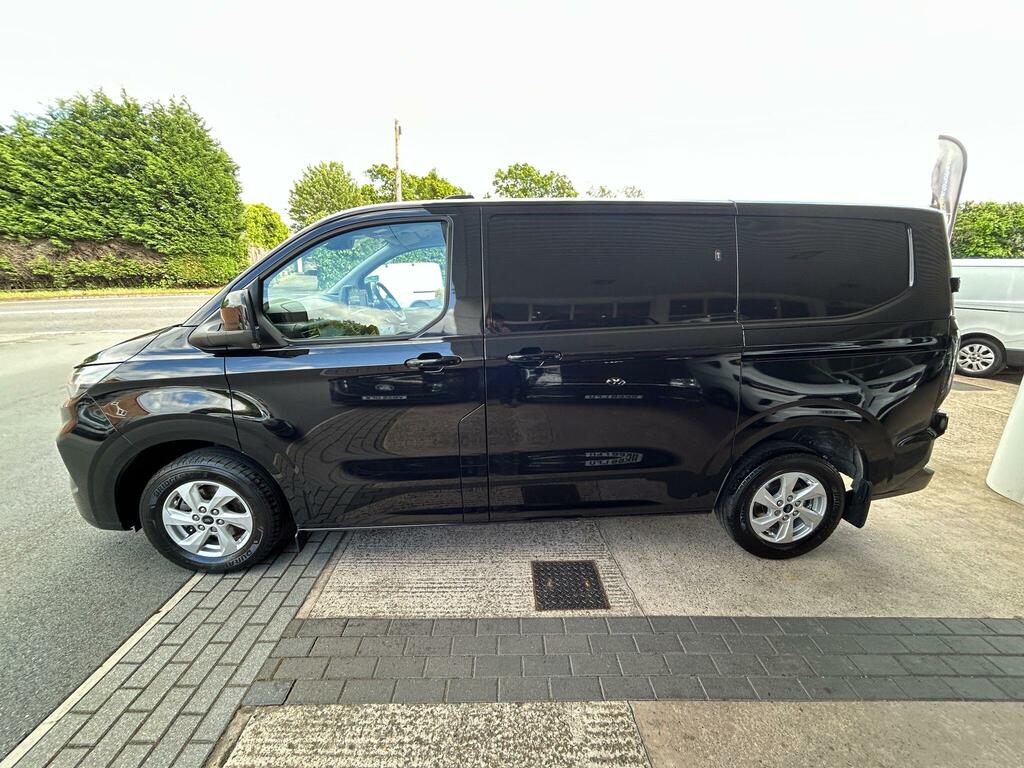 Ford Transit Custom 2.0 300 Ecoblue Limited L1 H1 Euro 6 Ss VN24KMU Black #4