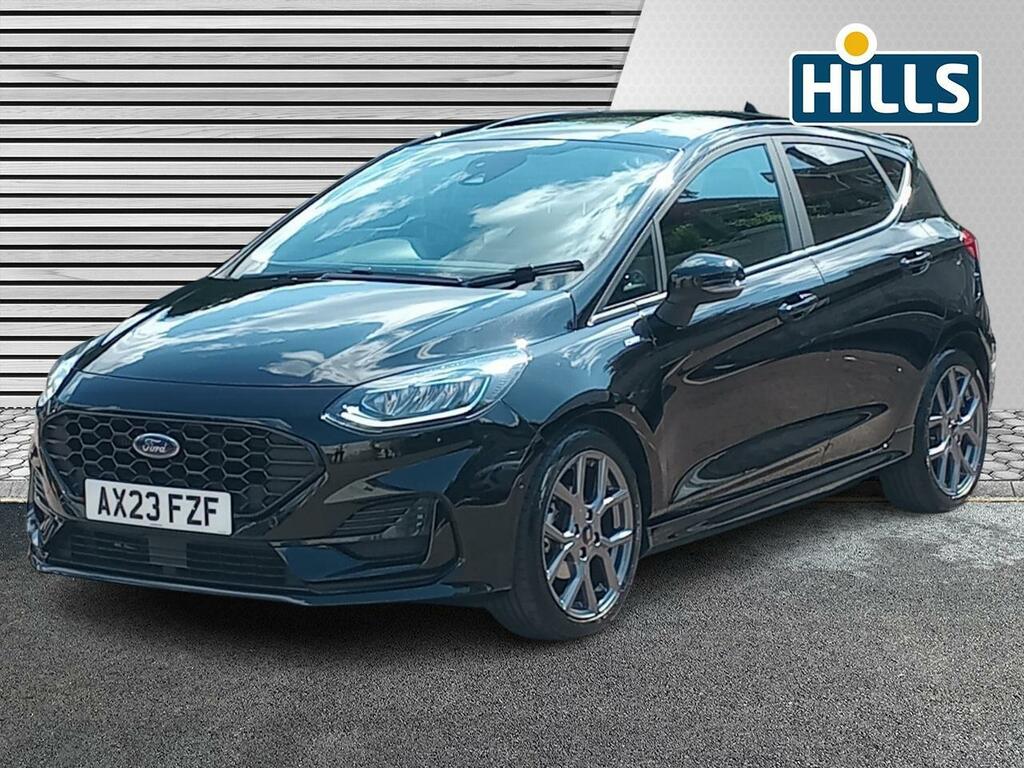 Ford Fiesta 1.0T Ecoboost Mhev St-line Edition Hatchback P AX23FZF Black #3