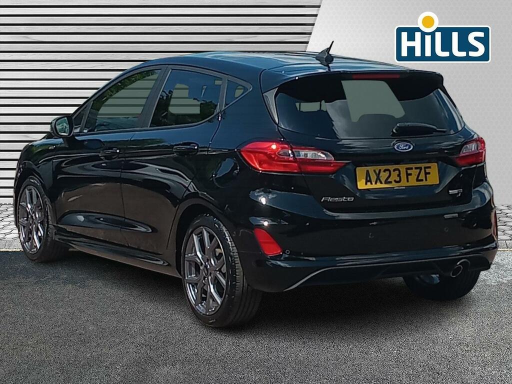 Ford Fiesta 1.0T Ecoboost Mhev St-line Edition Hatchback P AX23FZF Black #4
