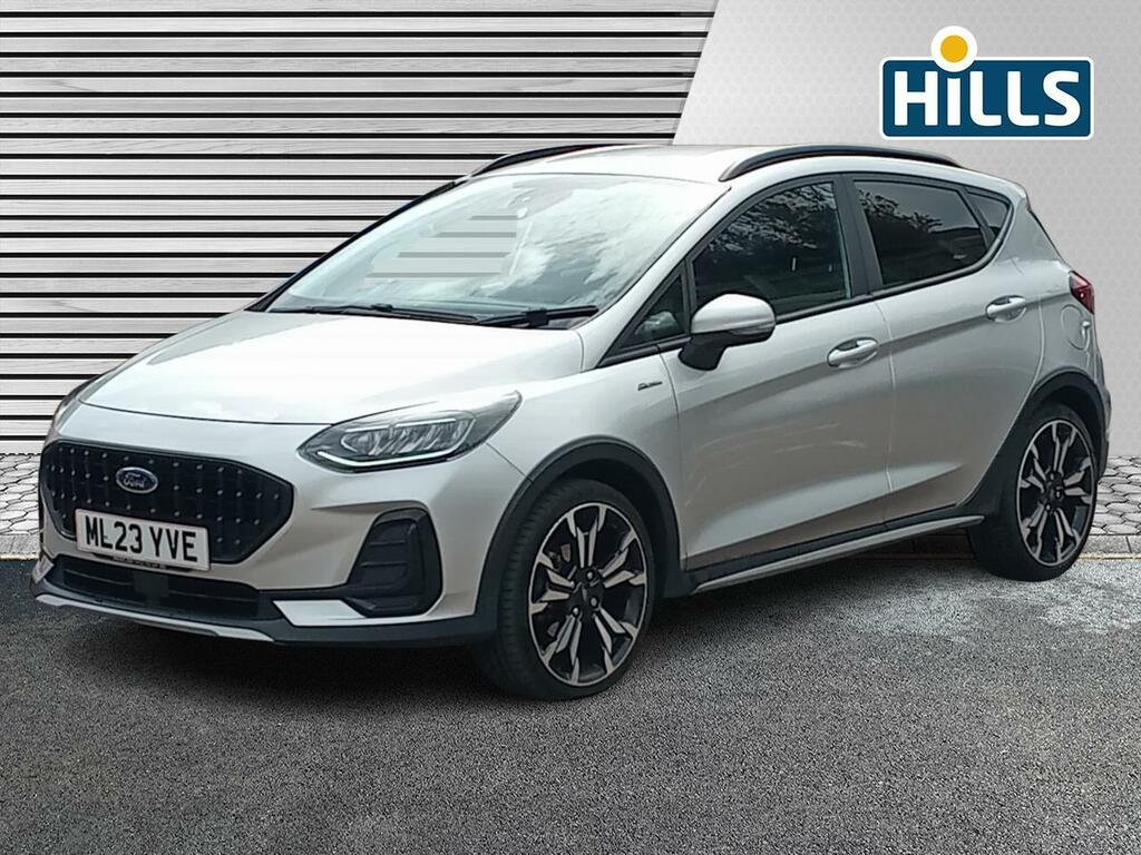 Ford Fiesta 1.0T Ecoboost Mhev Active X Hatchback H ML23YVE Silver #3