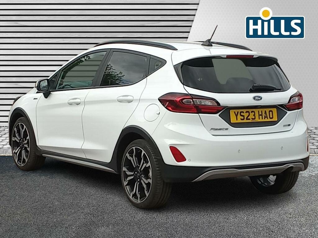 Ford Fiesta 1.0T Ecoboost Mhev Active X Hatchback H YS23HAO White #4