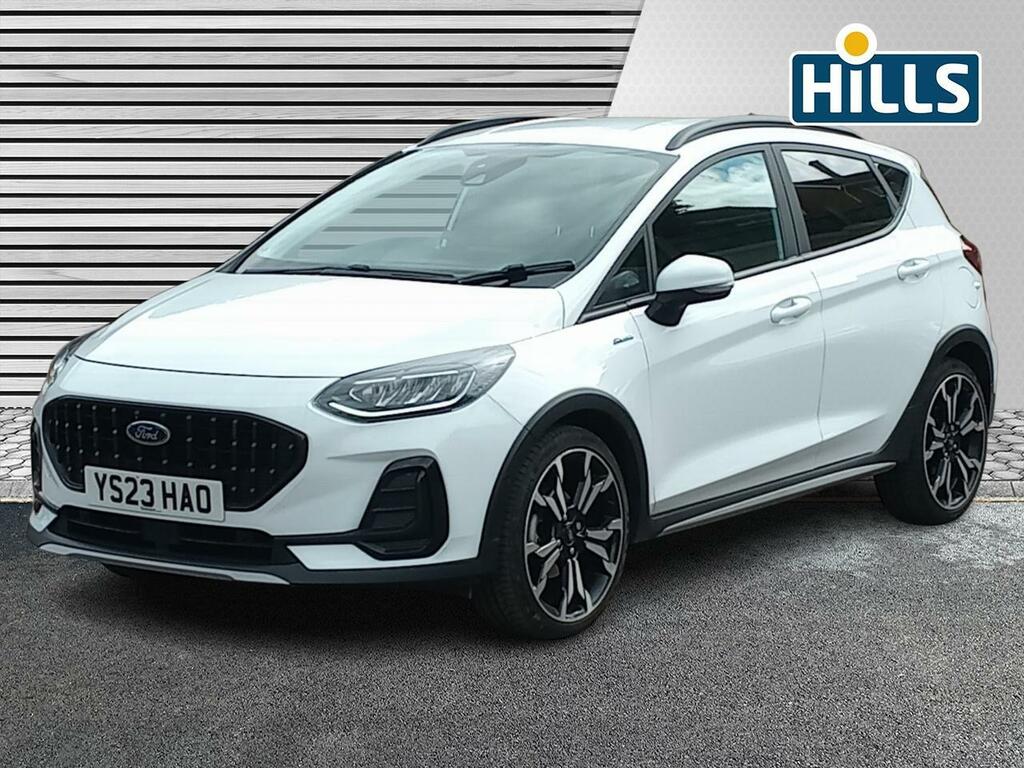 Ford Fiesta 1.0T Ecoboost Mhev Active X Hatchback H YS23HAO White #3