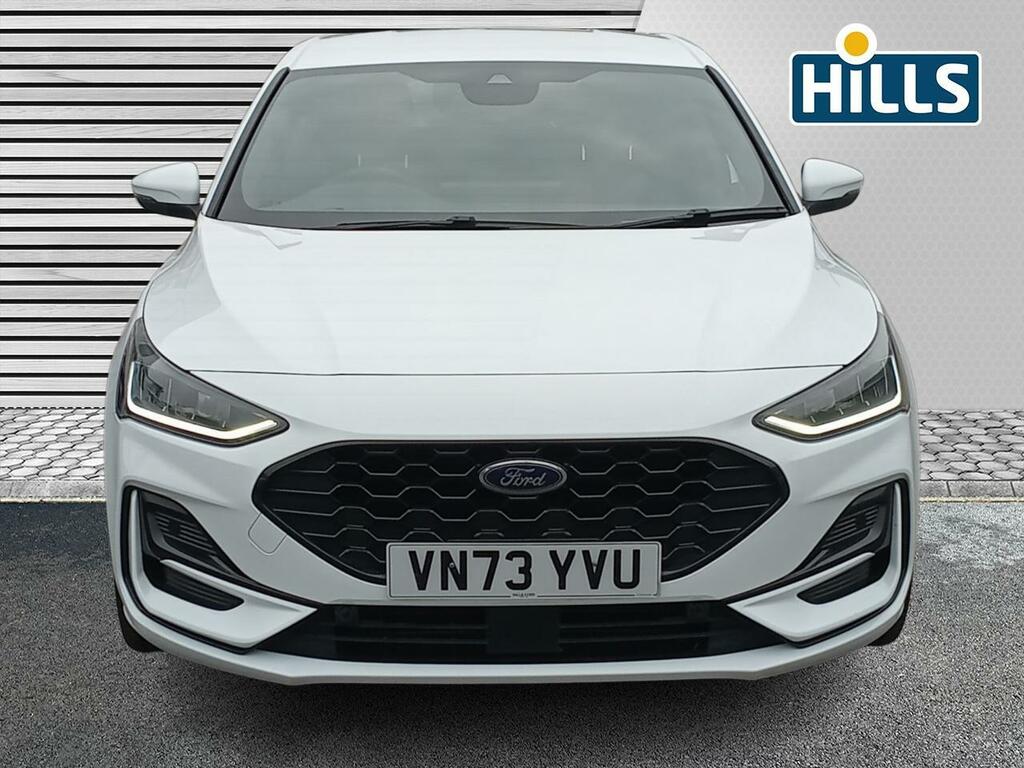 Ford Focus 1.0T Ecoboost Mhev St-line X Edition Euro 6 Ss VN73YVU White #4