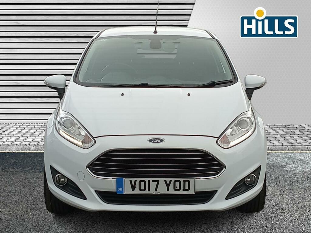 Ford Fiesta 1.0T Ecoboost Titanium Hatchback Powers VO17YOD White #2